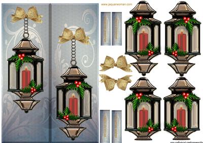 Christmas Vintage Lantern