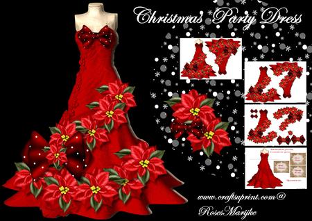 Mini Kit Christmas Party Dress
