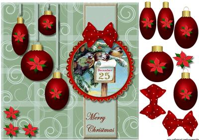 Vintage Merry Christmas 3