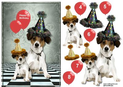 Birthday Boy Party Hats Puppy's