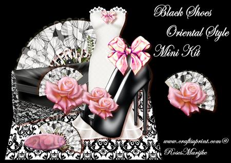 Black Shoes Oriental Style Mini Kit