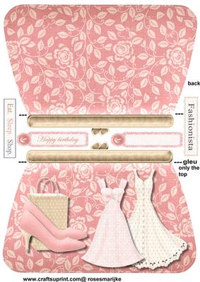 Pink Purse Quick Card