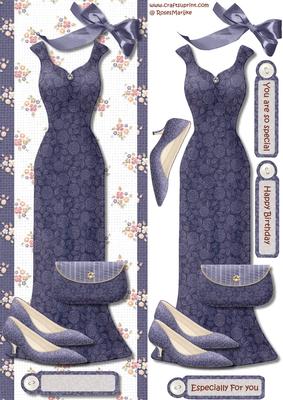 Large Dl Vintage Dress