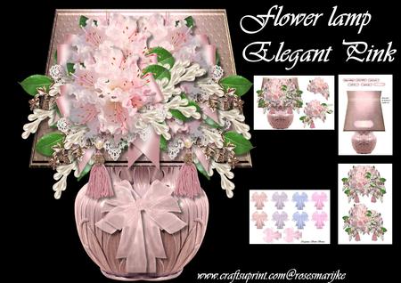 Flowerlamp Elegant Pink Mini Kit