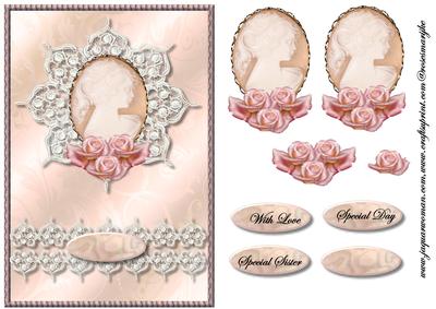 Classic Cameo in Pink