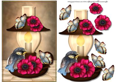 Antique Lamp Nature is Beautiful 2