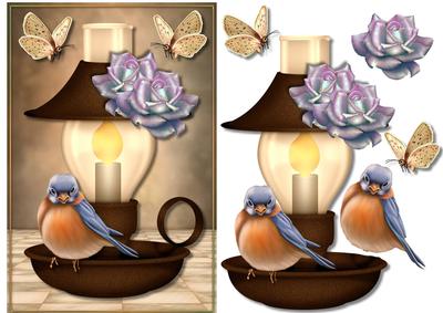 Antique Lamp Nature is Beautiful 3