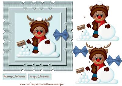 Santa's Little Helper Snowballs 10 Cent