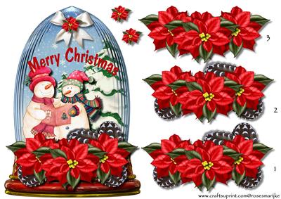 Christmas Globe Snowmen Singers