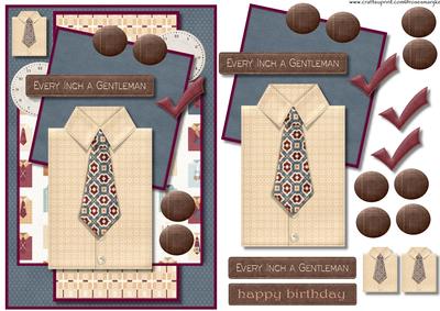 Male Card Every Inch a Gentleman