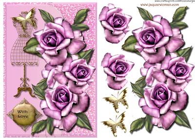 Heritage Pink Roses Corsage