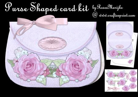 Purse Shaped Card Kit