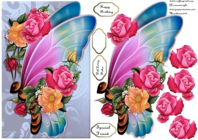 Beautiful Oriental Butterfly - 