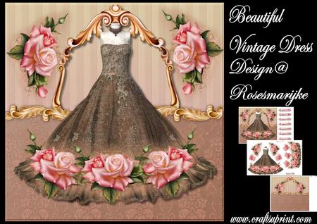 Beautiful Vintage Dress Mini Kit