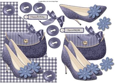 Shaped Card Fashionista 2