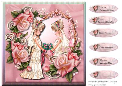 Topper & Tags Cute Wedding,mirror, Mirror on the Wall - 