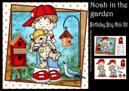 Mini Kit Noah in the Garden Birthday Boy