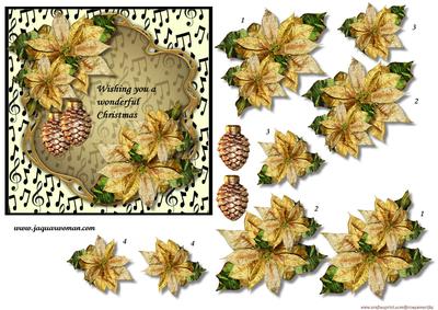 Wonderful Christmas Poinsettia