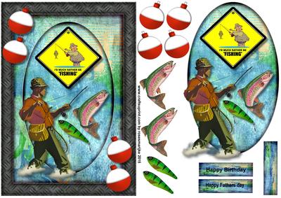 Male Card Fishing - 