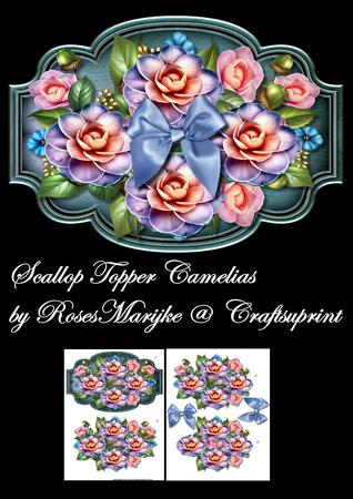 Scallop Topper Camelias Mini Kit