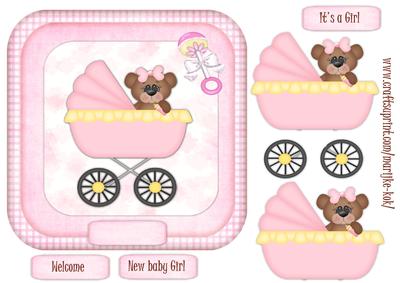 New Baby Girl Bear