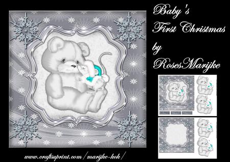 Baby's First Christmas Cute Mini Kit