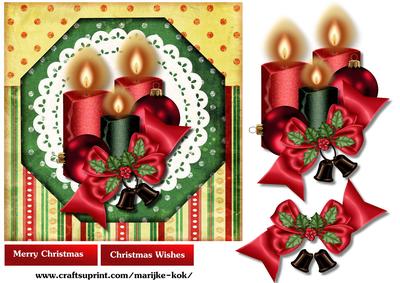Country Christmas Candles