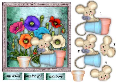 Mouse in the Garden!! 2
