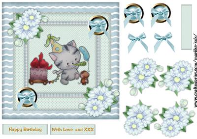 Cute Happy Birthday Card