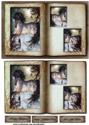 Male Card Horses Book 3