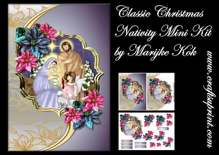 Classic Christmas Nativity Mini Kit