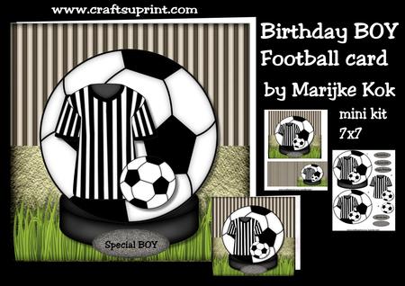 Birthday Boy Football Mini Kit