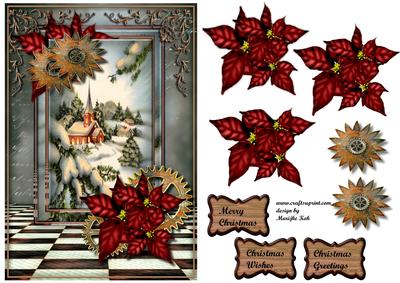 Male Card Rustic Christmas 3
