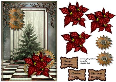 Male Card Rustic Christmas 4