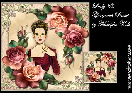 Lady & Gorgeous Roses Mini Kit
