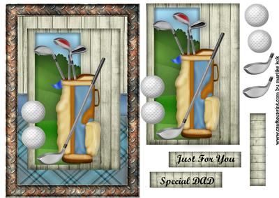 Male Card Golf