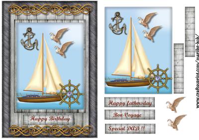 Male Card Nautic