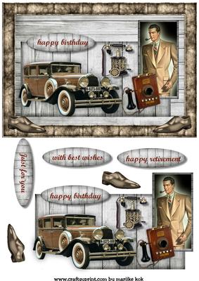 Male Card Gentleman