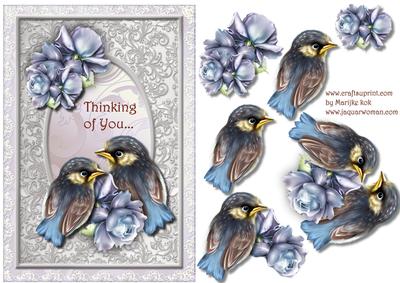 Precious Birds - thinking of You