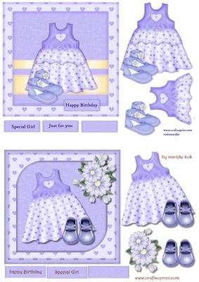 Birthday Girl Dress & Shoes Cute