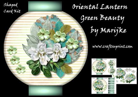 Oriental Lantern Green Beauty Mini Kit