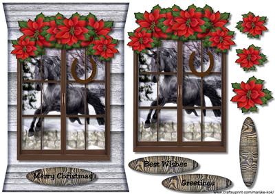Christmas on the Farm Male Card