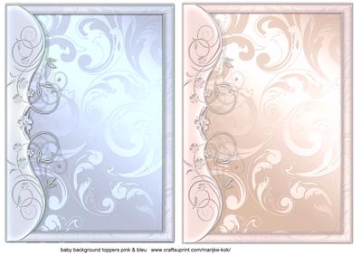 Baby Background Toppers