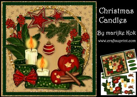Christmas Candles Mini Kit