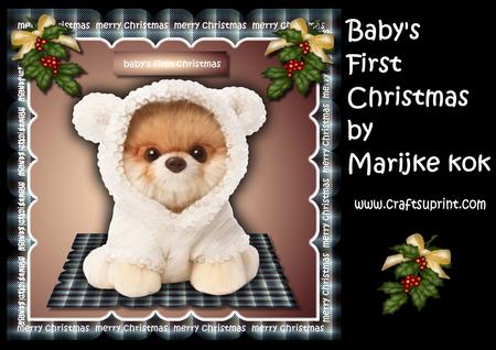 Baby Boy's First Christmas