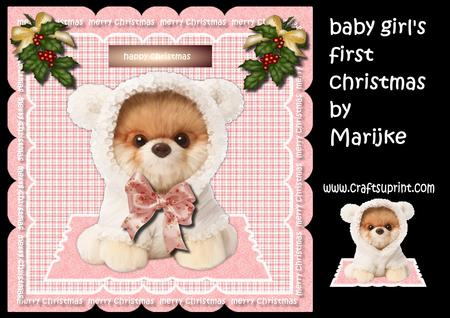 Baby Girl's First Christmas