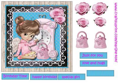 Birthday Girl Quick Card