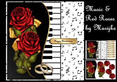 Music & Red Roses Mini Kit