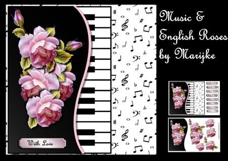 Music & English Roses Mini Kit