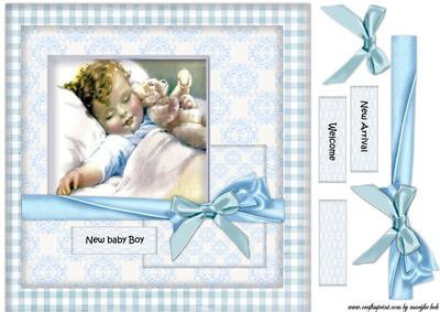 New Baby Boy Vintage 2